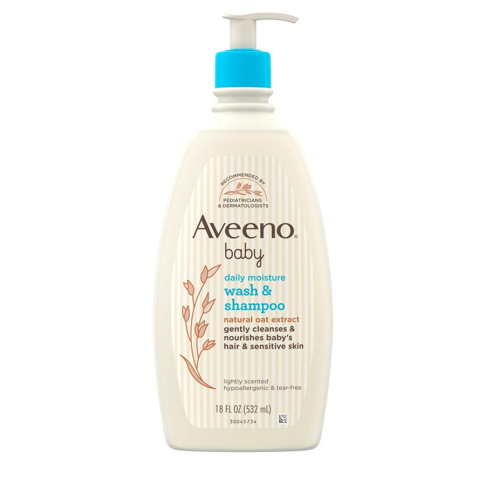 Sá»¯a táº¯m gá»i Aveeno Baby Wash & Shampoo