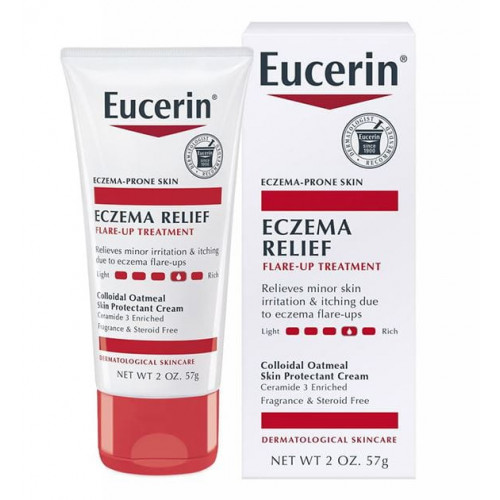 Có liệu pháp phụ hoặc tác dụng phụ nào cần lưu ý khi sử dụng eczema relief cream không?
