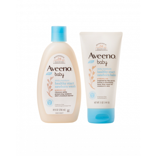 Sữa tắm gội và dưỡng ẩm cho bé sơ sinh Aveeno Baby Daily Moisture Healthy Start Newborn