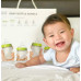 Set bình và núm ti Comotomo Baby Bottle Gift Set - Green