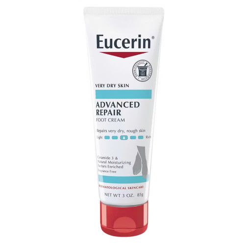 Kem dưỡng ẩm bàn chân và gót chân Eucerin Advanced Repair Foot Cream 85g