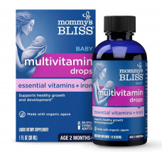 Bổ sung sắt Mommy's Bliss Baby Multivitamin Drops + Iron 30ml