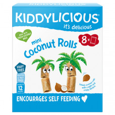 Bánh cuộn dừa Kiddylicious mini Coconut Rolls 54.4g