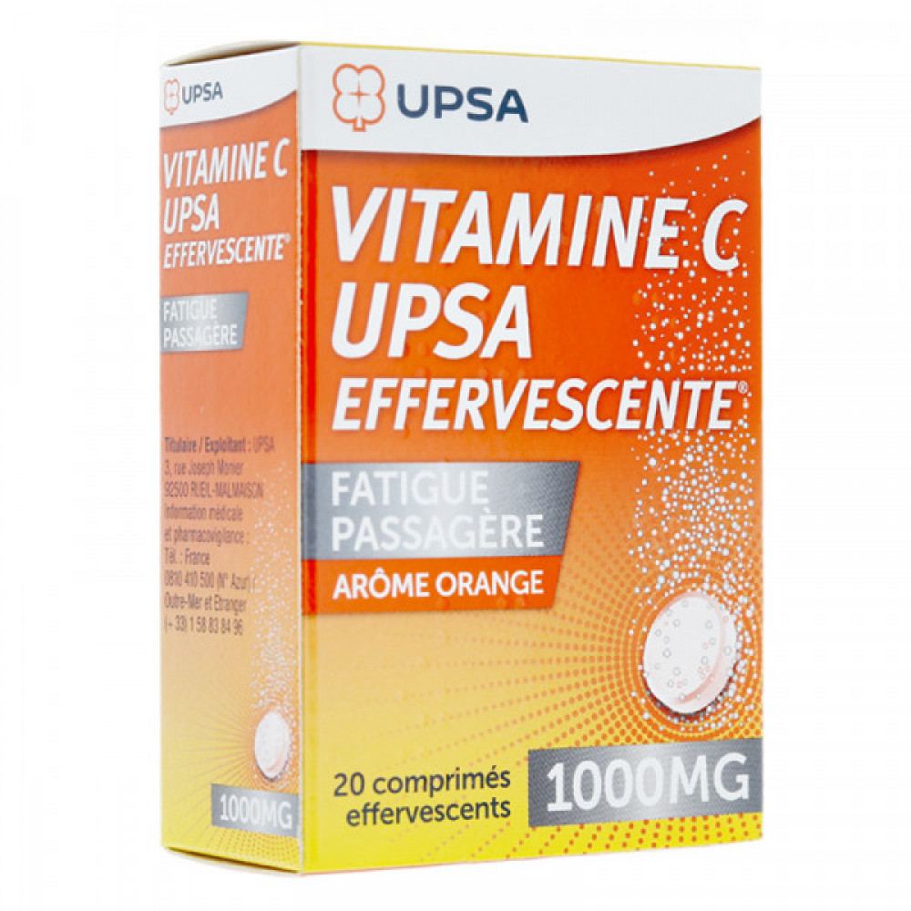 Vien Sủi Vitamine C Upsa 1000mg Vien