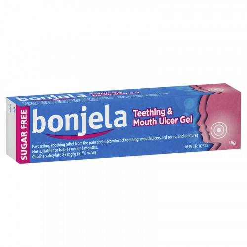 Gel bôi lợi Bonjela Teething & Mouth Ulcer Gel 15gr